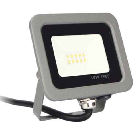 Spot à LED silver electronics forge ips 65 10w - 5700k cold light - 800lm colour grey