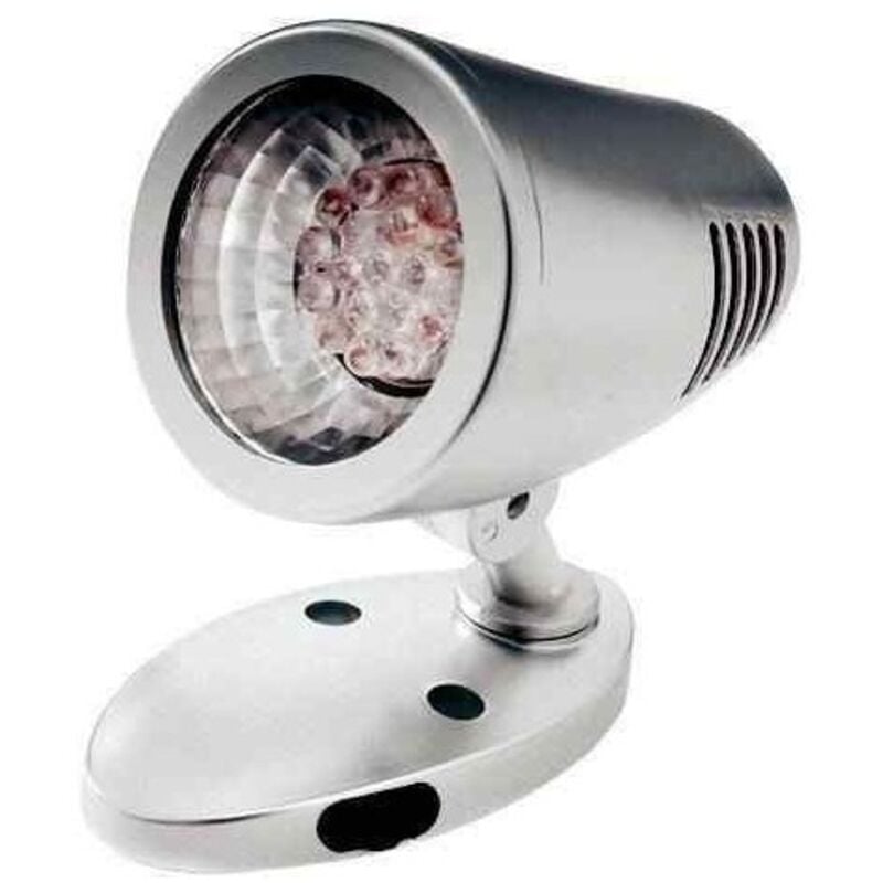 Spot à leds orientable et pivotant avec interrupteur pour caravane et camping car