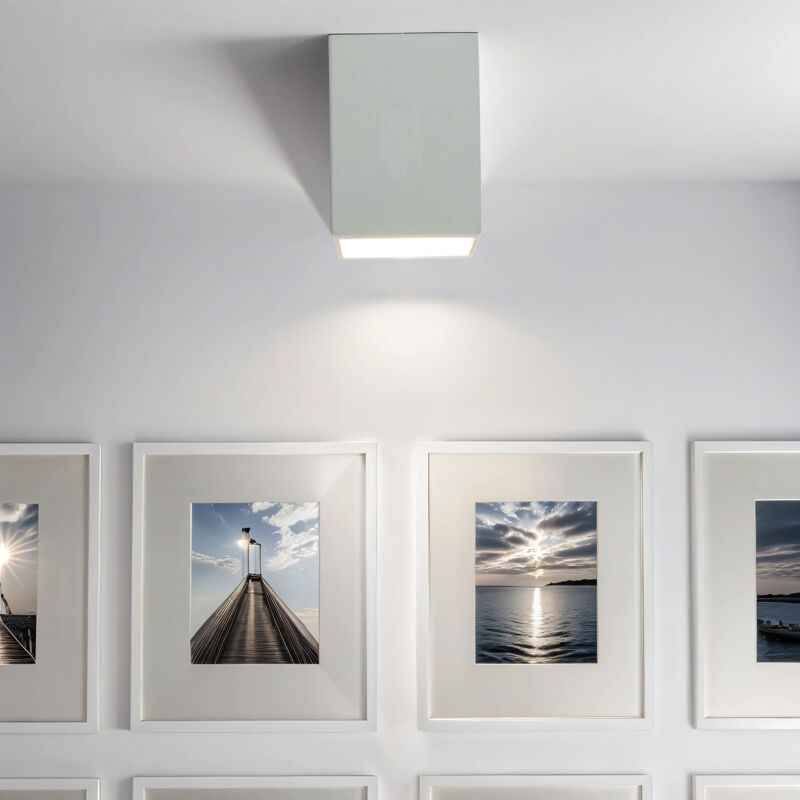 Image of Spot a soffitto Bianco GU10 Metallo Soggiorno Moderno downlight - Bianco