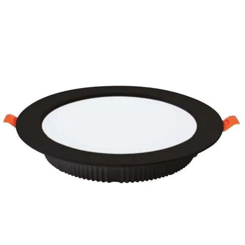 Spot alexa smd led rond noir 12W 7000K Spot alexa smd led rond noir 12W 7000K