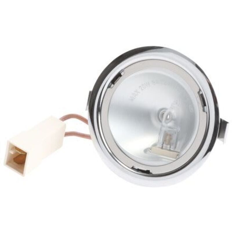 Spot + ampoule halogene 12v 20w pour Hotte Bosch, Hotte De Dietrich, Table induction De Dietrich