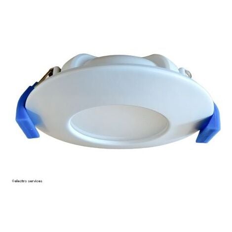 Spot AQUAFLAT - encastré IP20-65 Vol.2, fixe, blanc, LED integ. 6W 4000K 480lm  ARIC