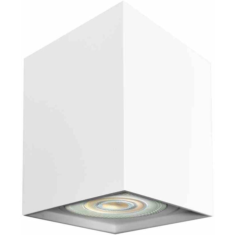 Spot Bima Square Blanc 1xGU10