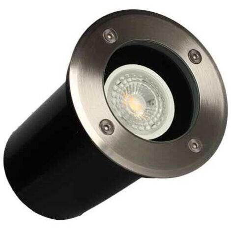 Spot carrÃ© enterrÃ© GU10 110x110mm TULIP V2 - 5W - 380lm - 3000K