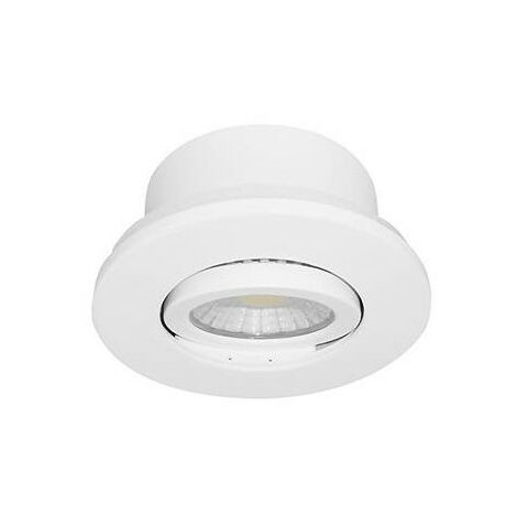 Spot Cct Encastré Rond Orientable Bora Rdx Ip65 Blanc Mat-  Indigo