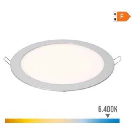 Spot d intérieur edm Downlight LED chrome 20W aluminium
