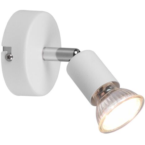 Spot da Interno GU10 in Metallo Bianco Opaco