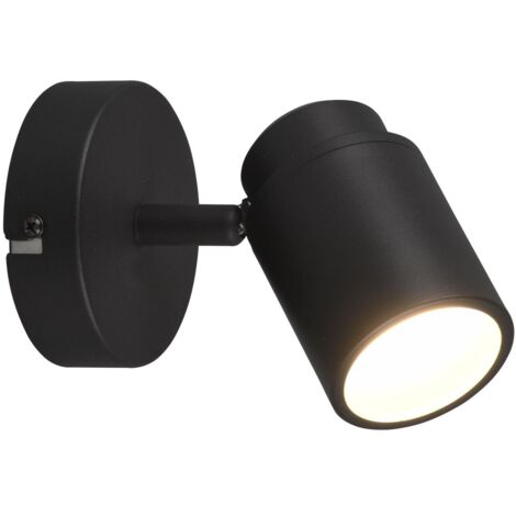 Spot da Interno GU10 in Metallo Nero Opaco