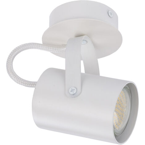Spot da soffitto bianco orientabile GU10 25W Sigma