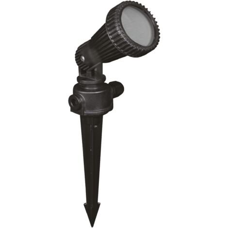 Spot de jardin sur piquet ampoule GU10