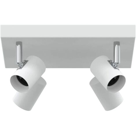 Spot de plafond Blanc 26.5 x 26 x 11.5 cm Acier CFW301134