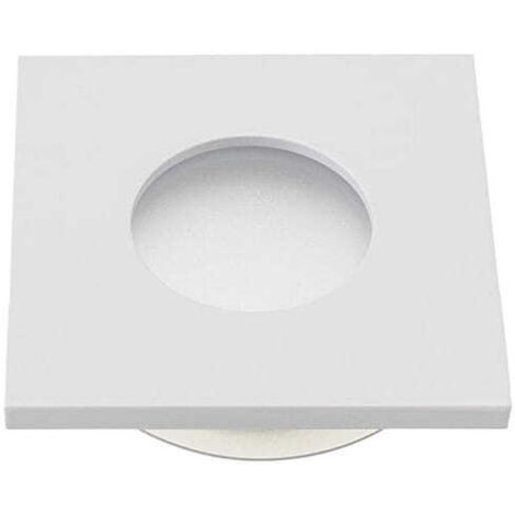 Spot de plafond carré IP44 Blanc