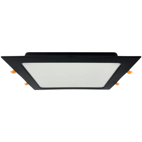 Spot de plafond encastré LED ALEXIS-SQ 30W 3000lm IP20 CCT carré noir HOROZ