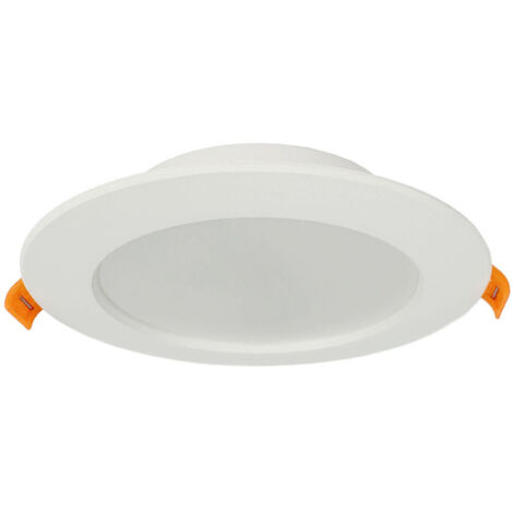 Spot de plafond LED encastré ALEXIS 9W 780lm IP20 CCT rond blanc HOROZ