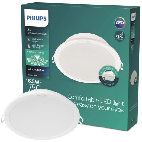 Spot de plafond LED MESON encastrable 16,5W 1750lm 6500K froid blanc Philips
