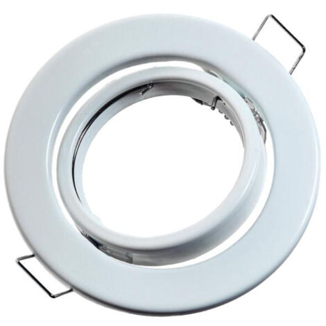 Spot de plafond mobile blanc GU10 rond ID-1051 Idealed