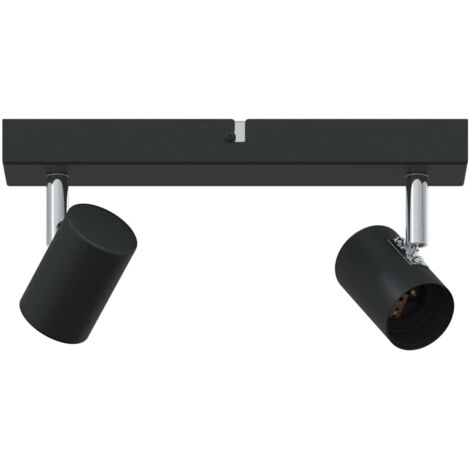 Spot de plafond Noir 26 x 6.5 x 11.5 cm Acier CFW769511