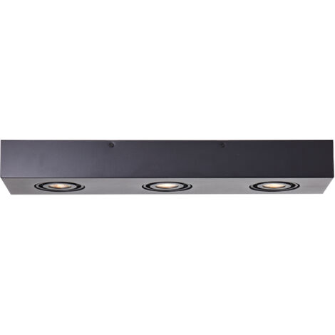 Spot de plafond noir Doro 3 lumières - G99722/76