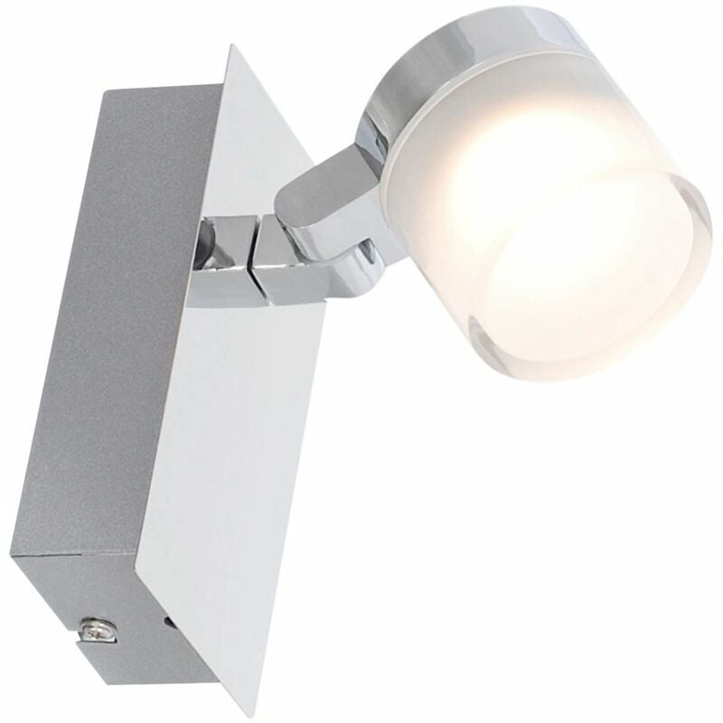 Voltman - Spot de salle de bain chrome (5W 340LM 3000K) IP44
