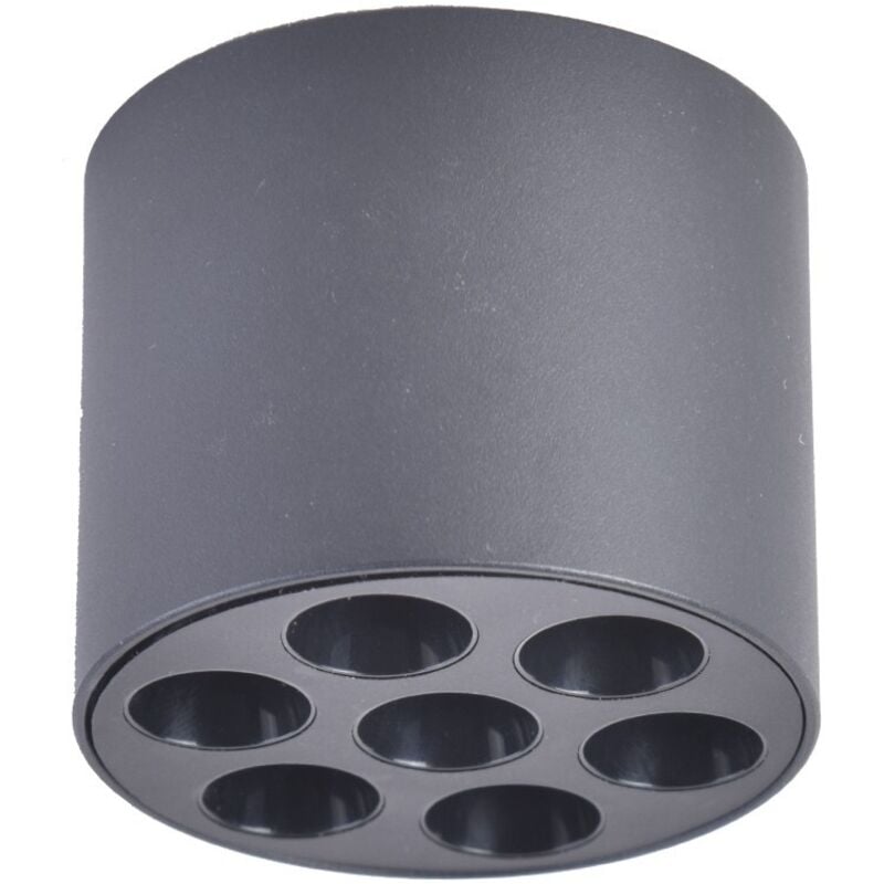 Spot de surface led Norna Noir 6W 570Lm 4000K