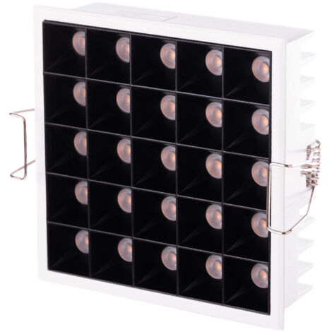 Spot Downlight LED 20W 1 530Lm 4200ºK Rectangulaire PRO SMD3030 50 000H [JW-25W-MW]