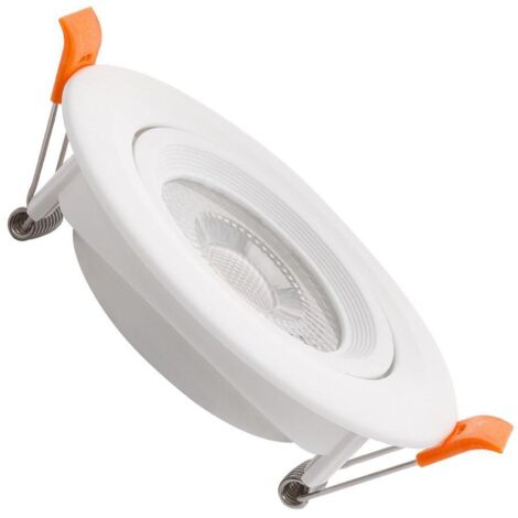 Spot Downlight LED 7W Rond SOLID Slim Coupe Ø 75 mm 4000K Blanc neutre