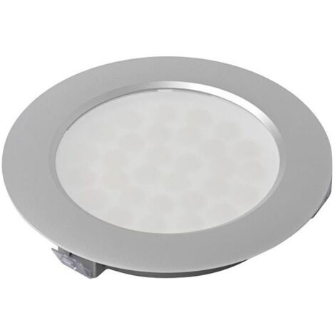Spot EcoPower L acier inoxidable Opt.vw, 12V, 3.2W, 1,8m