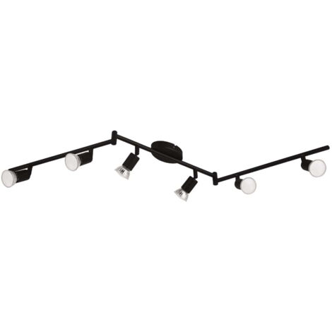 Spot EGLO Buzz Noir 6xGU10