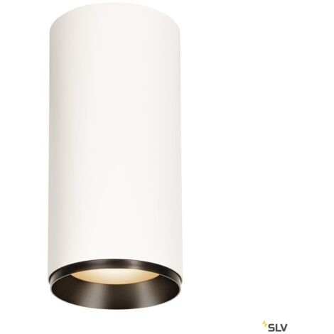 Spot en saillie Numinos XL cylindre blanc/noir 3000K - 24 deg - 1005696