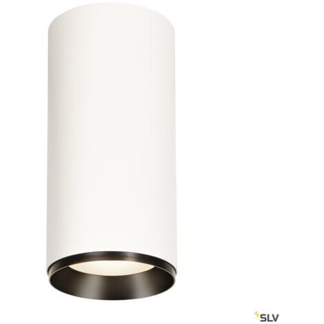 Spot en saillie Numinos XL cylindre blanc/noir 4000K - 24 deg - 1005702