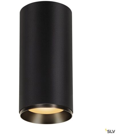 Spot en saillie Numinos XL cylindre noir 2700K - 24 deg - 1005687