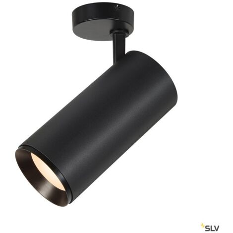 Spot en saillie Numinos XL Dali noir 3000K - 60 deg - 1005749
