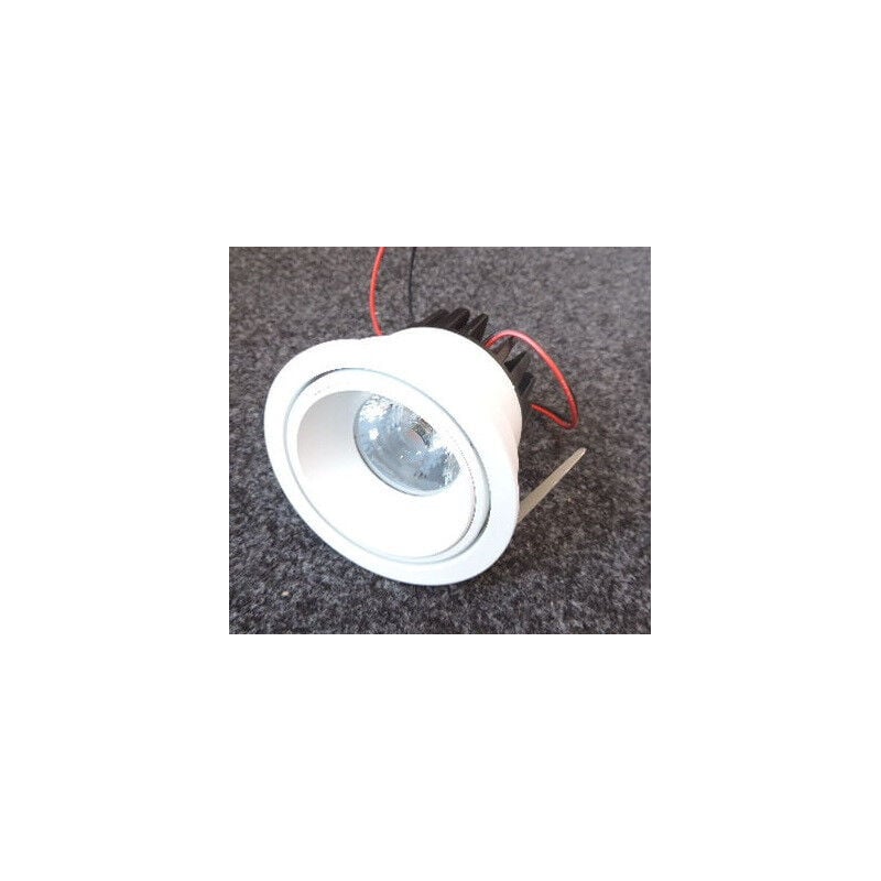 Spot encastré led 14W blanc fixe ø 80mm avec module 3000K 1453lm pour alim 350mA (non incl) 21° CCTLed Targetti