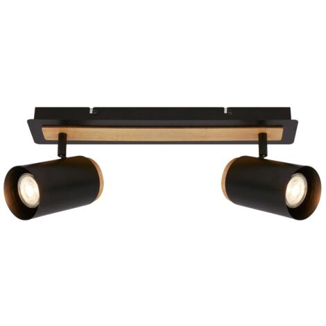 Spot encastr  Plafonnier Lampe de plafond Chambre   coucher Pivotant 2 ampoules Couloir
