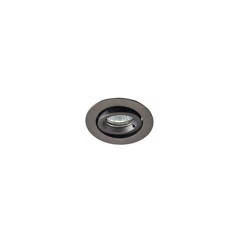 Spot encastré - rond Europole be best - culot gu10 - orientable - ip65 - noir Europole 236525