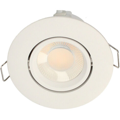 Spot encastrÃ© orientable BBC Ã˜90mm SPT651 - 5W - 600lm - CCT Blanc