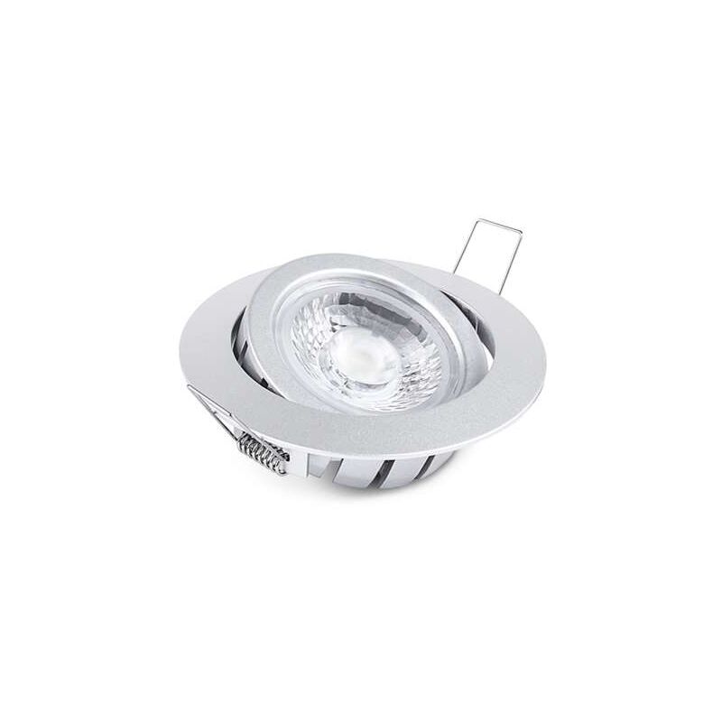 Spot Encastrable 10W led cree Équivalent 80W Gris - Blanc Naturel 4100K