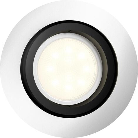 Spot encastrable 5.5 W 1x GU10 Philips Lighting Milliskin 5041148P8 aluminium 1 pc(s)