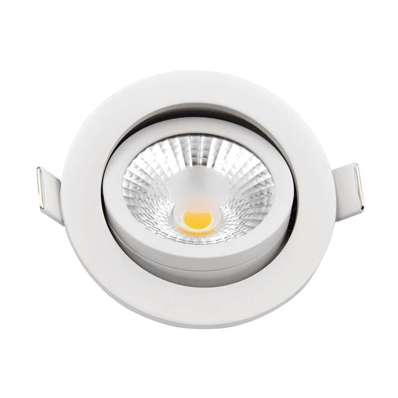 Leclubled - Spot encastrable 8W (70W) led dimmable - Blanc Chaud 2700K