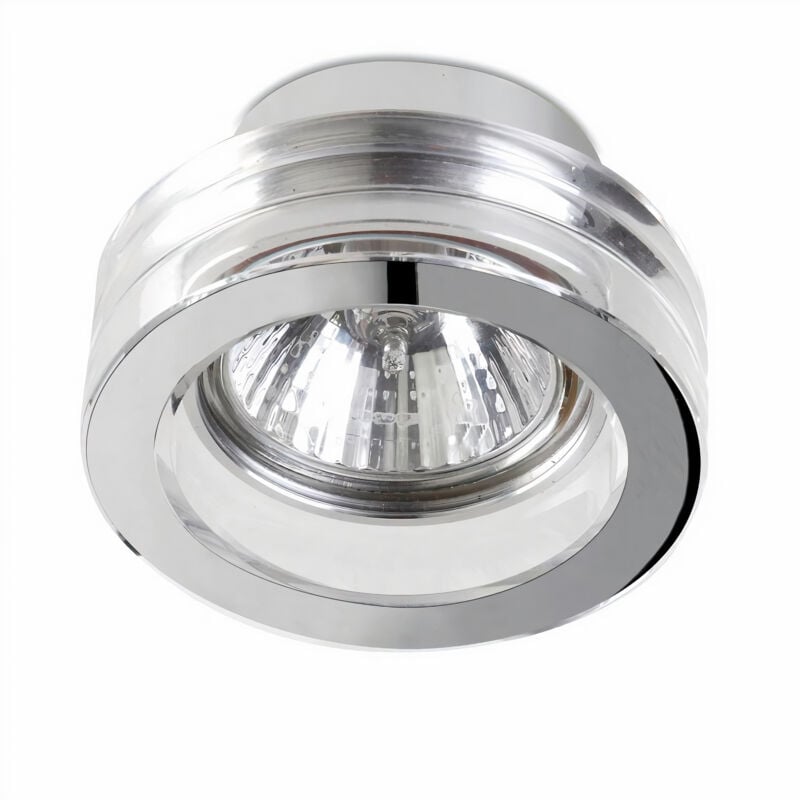 Leds-c4 - Downlight Eis Gu5.3 50 Cromo Transparente 12Vac Ip54
