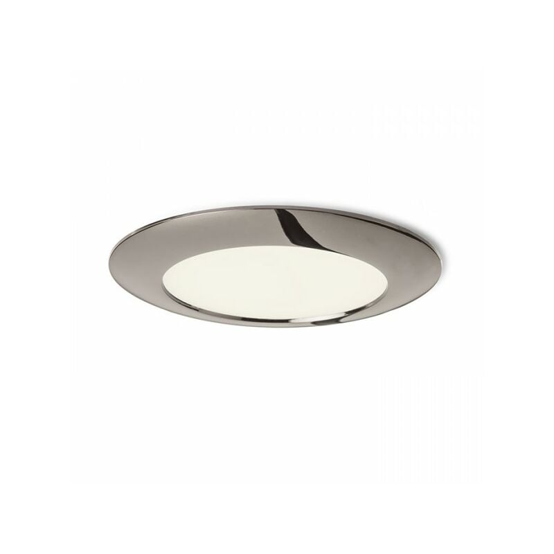 Spot encastrable au plafond DADA 12 chrome noir 230V LED 6W 3000K