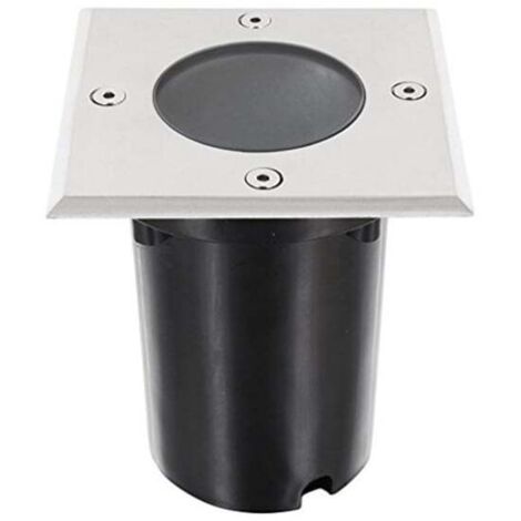 Spot encastrable au sol GubBet IP67 Carré avec douille GU10 - Ledme - LM7302