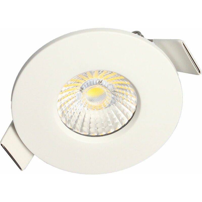 Arlux Lighting - Spot Encastrable Salle de Bain azur 6W 540lm - Temperature Variable - Fixe