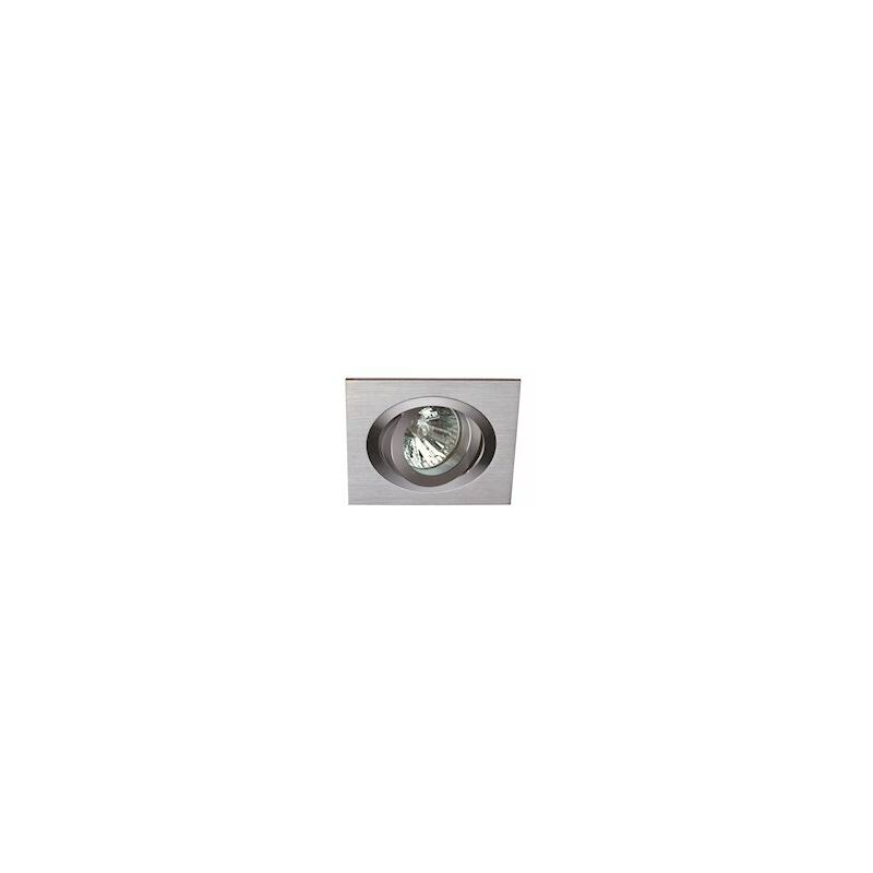 Spot encastrable - carré - orientable Europole be best alu16 - gu10 - alu Europole 26201