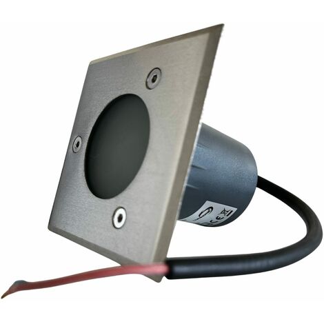 Spot encastrable carré MR–CA100 - 12V - Ø 10 cm - Douille GU5.3