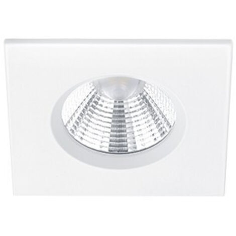 Spot Encastrable Carré Zagros Led Blanc 5W IP65 8x8 cm Trio Lighting