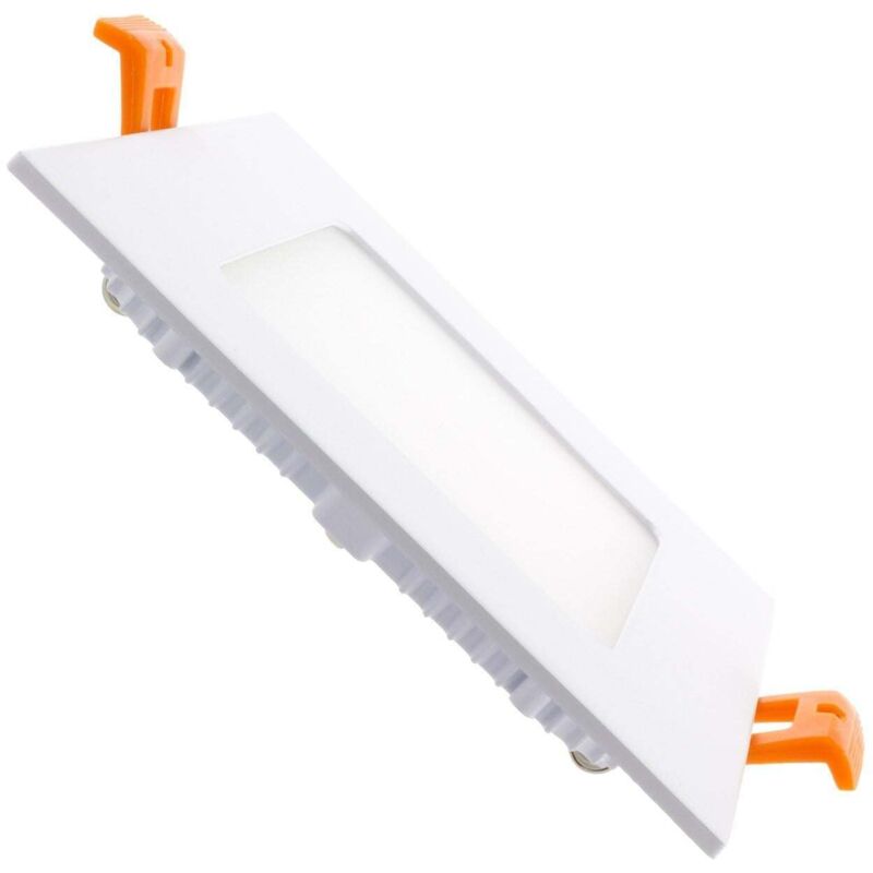 Efectoled - Dalle led 18W Carrée Extra-Plate lifud Coupe 205x205mm 4000K Blanc neutre