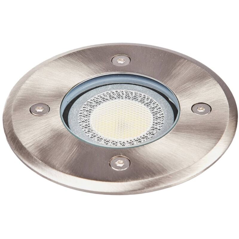 Lindby - Spot encastrable dans le sol à intensité variable 'Insa' en inox