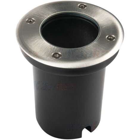 Spot encastrable de sol Kanlux MORO chromé GU10 IP67