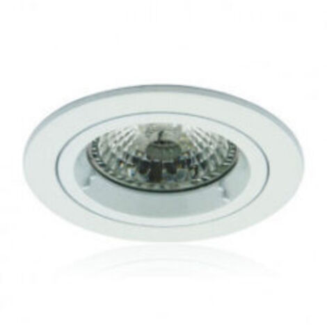 Spot encastrable mercure IP65 GU10 blanc – Douille slim – Corps aluminium pour refroidissement optimal – 722701 – Aerospot